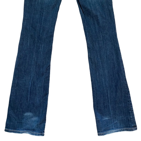 MISS ME  | STAR STUDDED PEACE SIGN BOOT CUT JEANS  SZ 26 - Picture 7 of 13